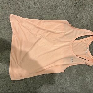 S/M Under Armour Women's Peach Tank Top